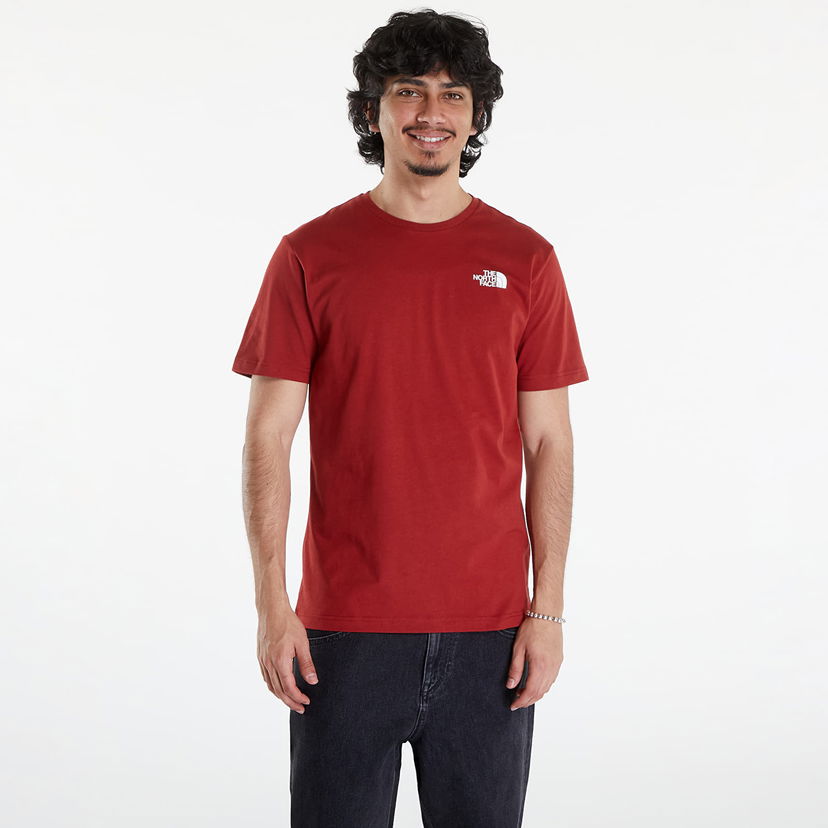 Tričko The North Face T-Shirt S/S Redbox Tee Iron Red Červená | NF0A87NPPOJ1