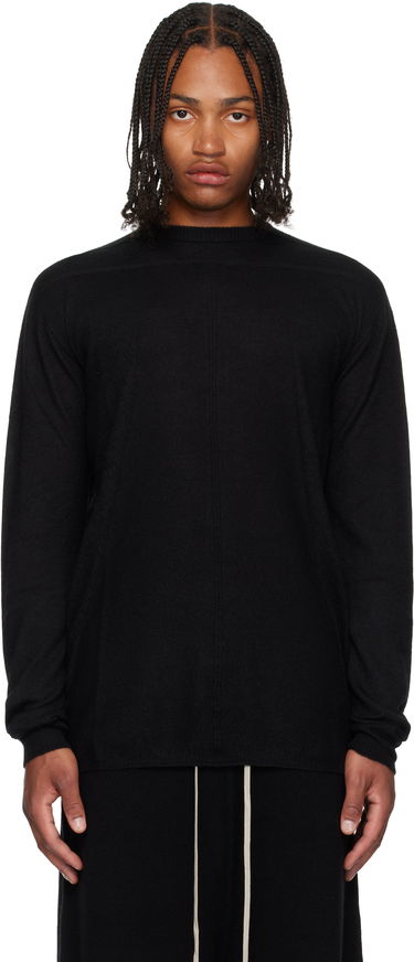 Sveter Rick Owens Rick Owens Concordians Oversized Level Sweater Čierna | RU02E1627 WSL, 0