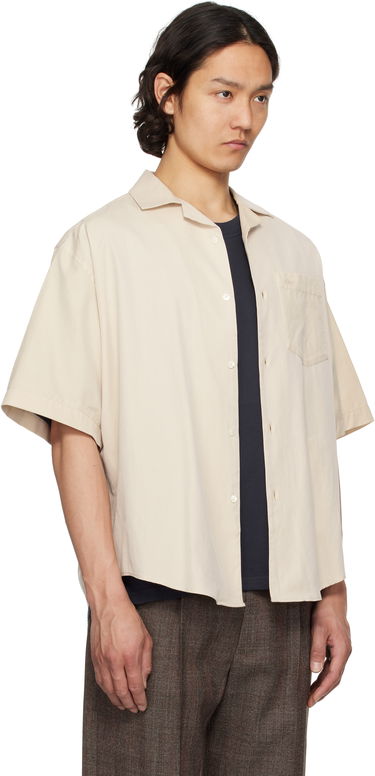 Košeľa AMI AMI Paris Cotton Boxy Shirt Šedá | HSH236.CO0099, 4
