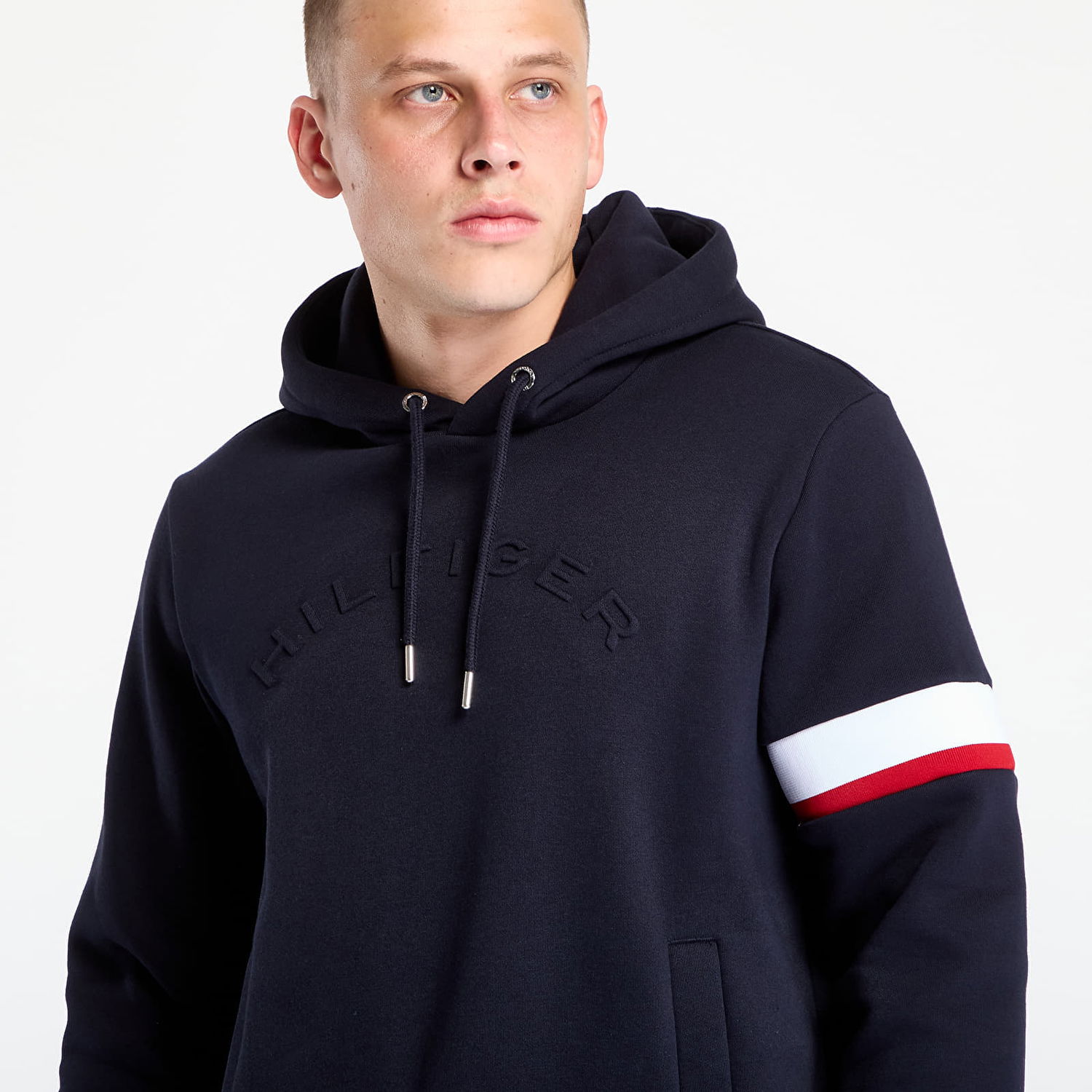 Mikina Tommy Hilfiger Sweatshirt Rwb Insert Hoodie Desert Sky Navy | MW0MW40479-DW5, 1