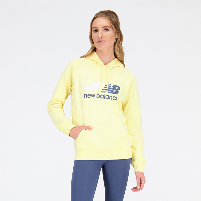 Mikina New Balance Hoodie Žltá | WT23800MZ, 0