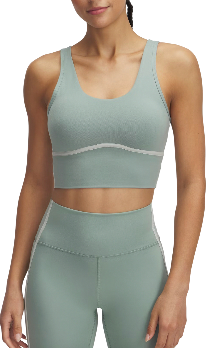 Crop Top Under Armour Meridian Piped Crop Tank Zelené | 6003529-348, 0