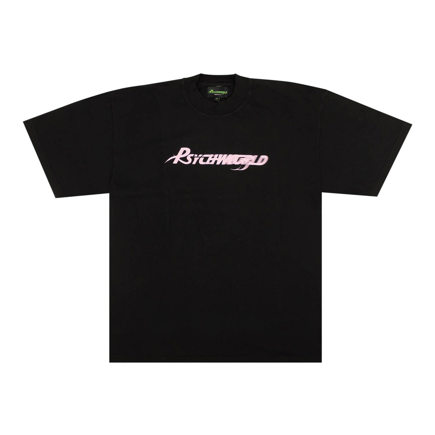 Tričko Psychworld Speed Logo T-Shirt Čierna | 1482 100000103SLTS BKPK, 1