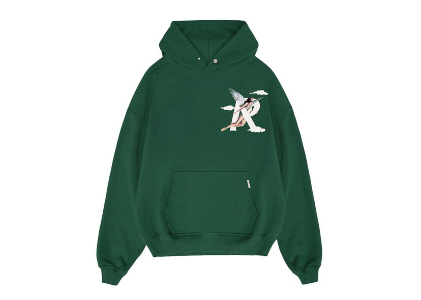 Mikina Represent Clo Represent Storms In Heaven Hoodie Racing Green Zelené | M04273-62