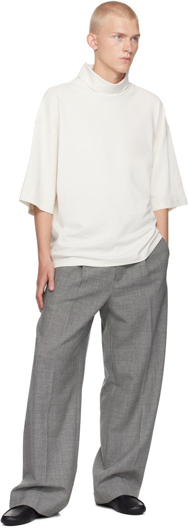 Sveter Fear of God Fear of God Milano High Neck T-Shirt Biela | FG24FW50-10142VIS, 3