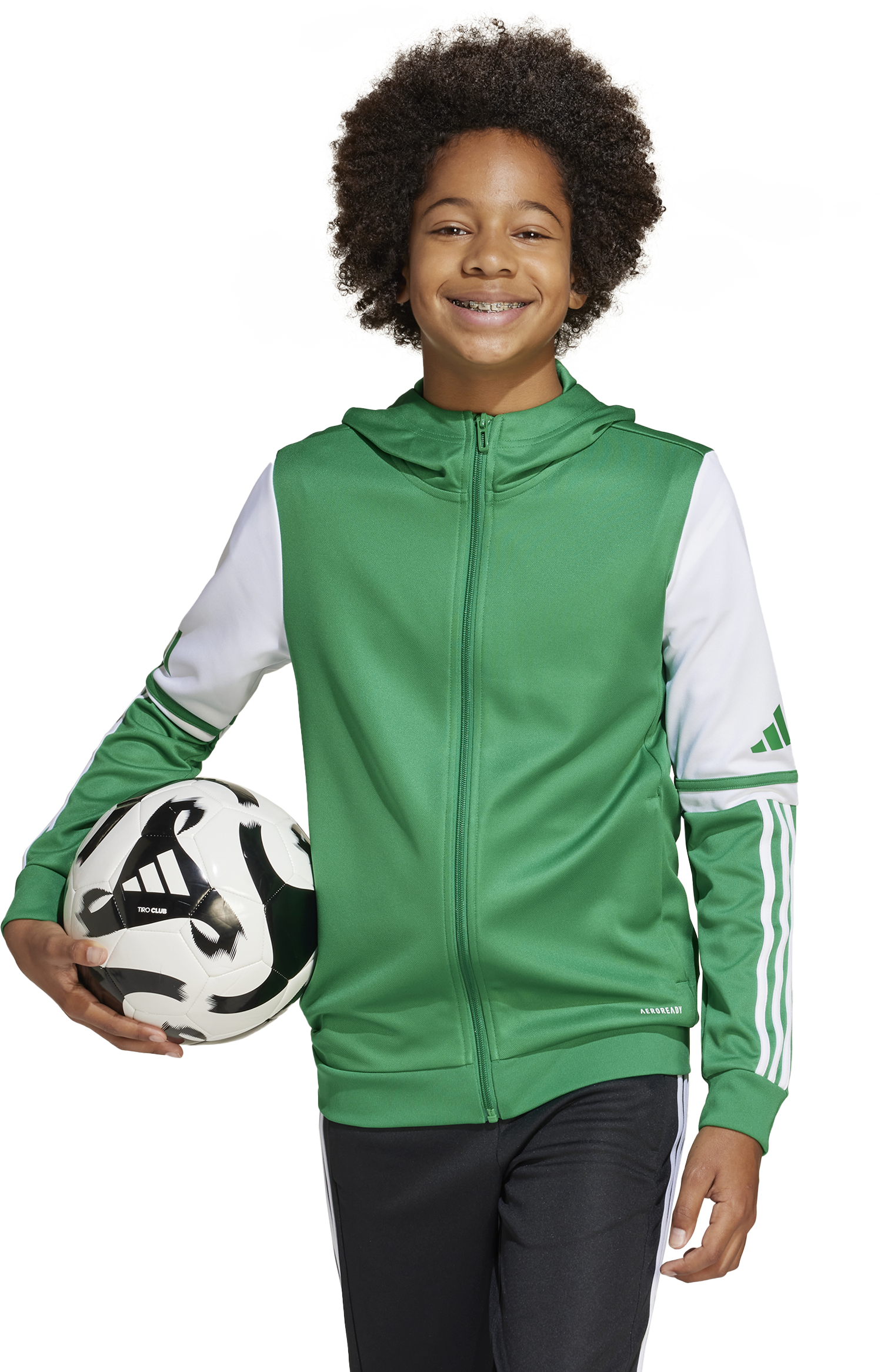 Mikina adidas Originals Squadra 25 Hooded Jacket Zelené | jp3163, 1