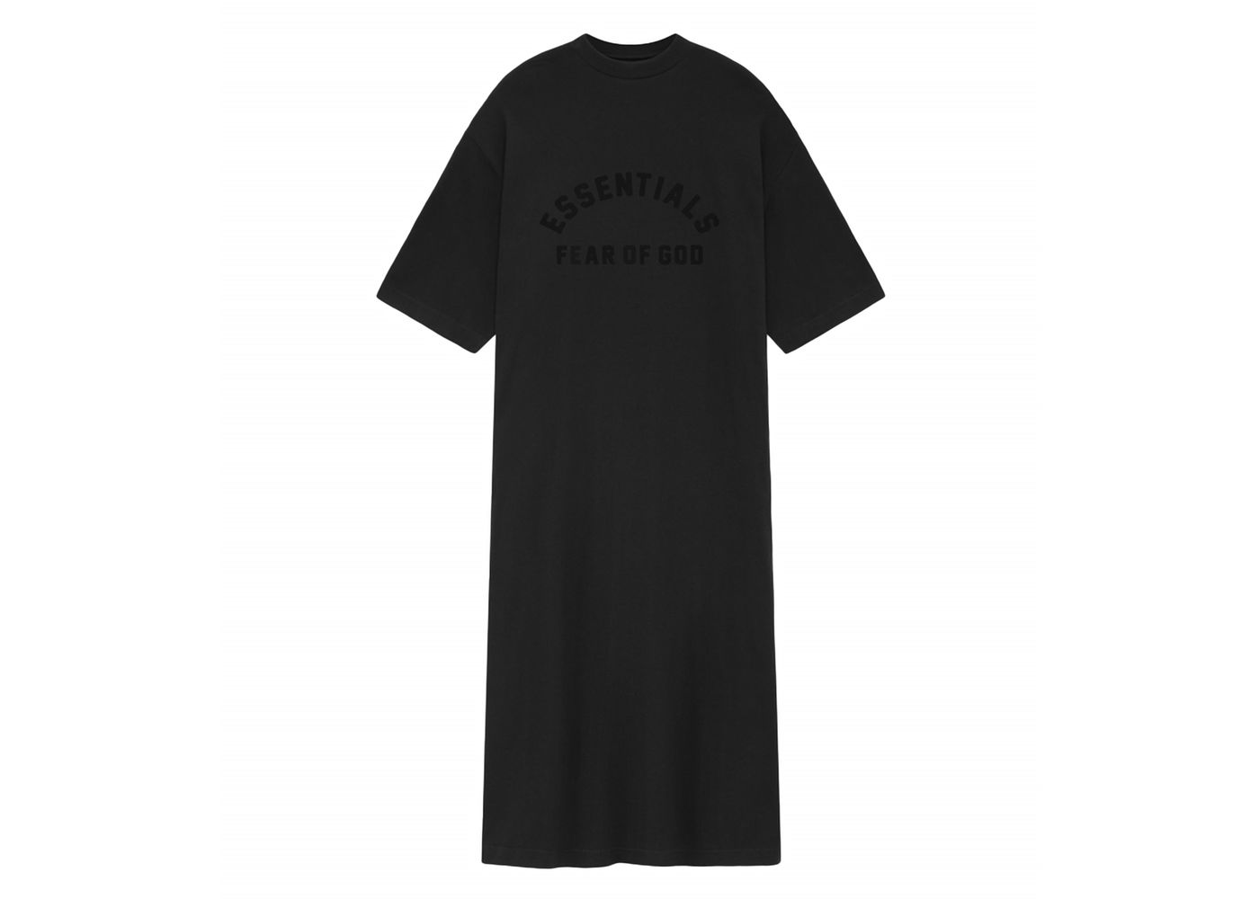 Šaty Fear of God Core Collection 3/4 Sleeve Dress Black Čierna | 125SU245500FW, 0