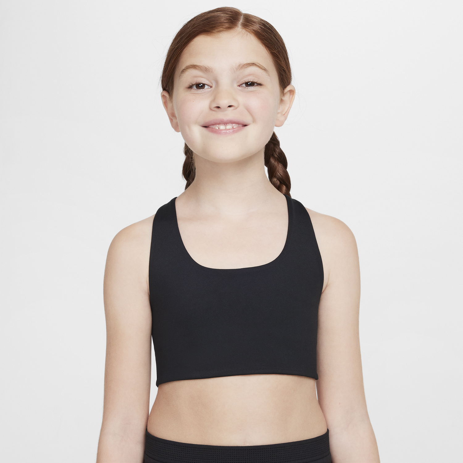 Podprsenka Nike Nike One Long-Line Sports Bra Čierna | FQ8729-010, 0