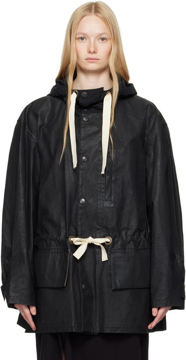 Parka LEMAIRE Lemaire Hooded Parka Jacket Čierna | OW1125 LF1366, 0