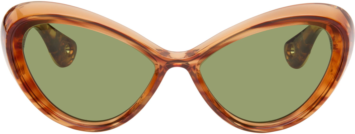 Slnečné okuliare Jean Paul Gaultier Jean Paul Gaultier 'The Parisian Cat' Sunglasses Hnedá | 25/03-U-EY001-X059-18, 0