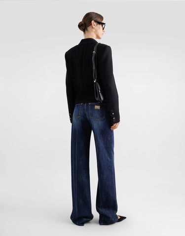 Bunda Dolce & Gabbana Dolce & Gabbana Double-Breasted Short Jacket Čierna | F29ANTFU2TZN0000, 2