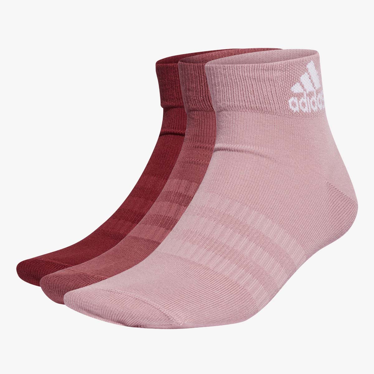 Ponožky adidas Performance Performance Ankle Socks 3-Pack Červená | HE4997, 1