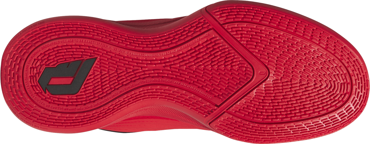 Tenisky a topánky adidas Originals Dame 10 Dolla Červená | JP6093, 1