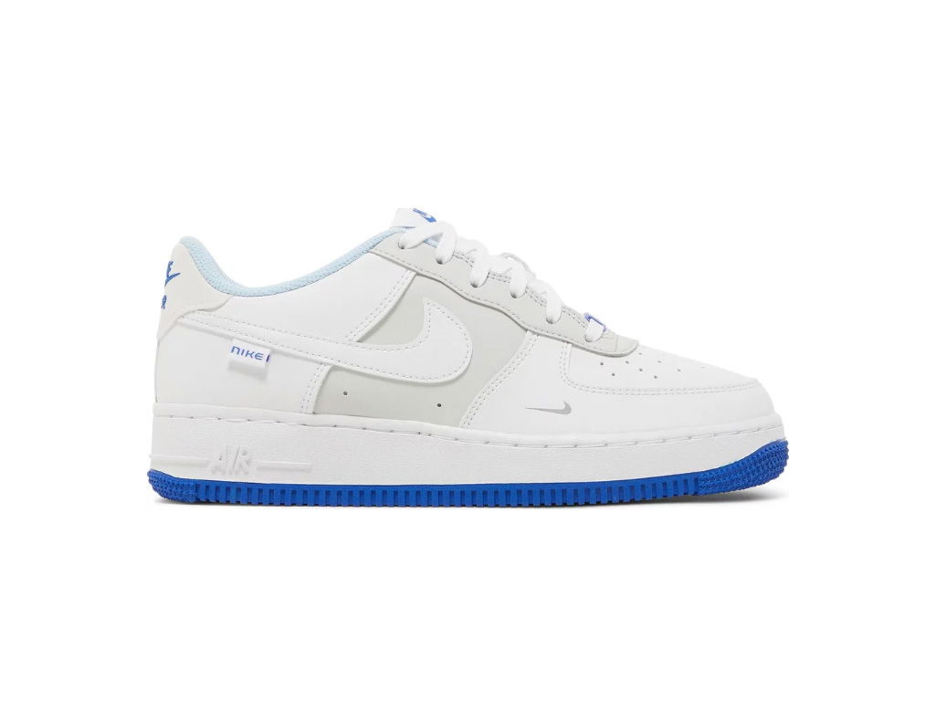 Tenisky a topánky Nike Air Force 1 LV8 "Just Stitch It - Hyper Royal" GS Biela | FB1844-111, 0
