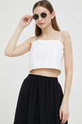 Poplin Crop Top