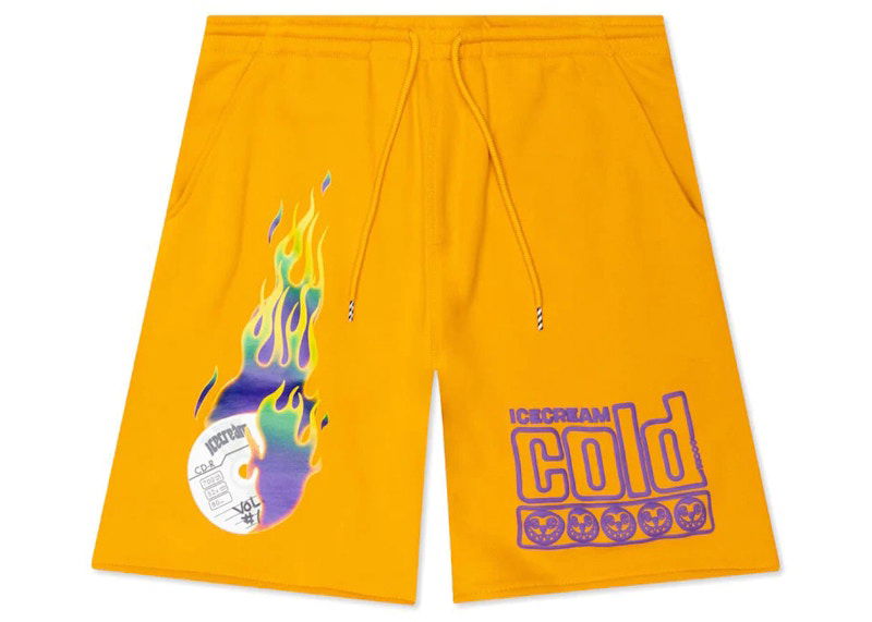 Šortky BILLIONAIRE BOYS CLUB Billionaire Boys Club Disc Shorts Oranžová | 411-3106-GOL
