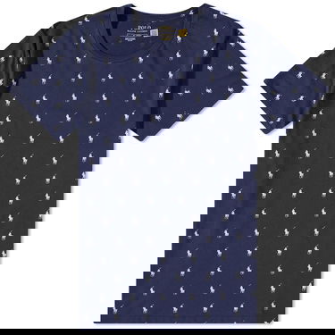 Tričko Polo by Ralph Lauren All Over Pony Sleepwear Tee Navy | 714899612006, 0