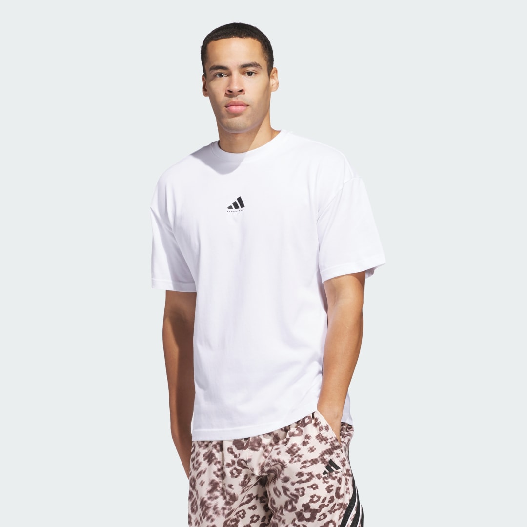 Tričko adidas Performance Select Foundation T-Shirt Biela | JN7115, 0