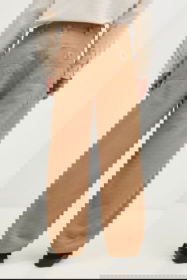 Nohavice Carhartt WIP Cotton OG Single Knee Loose Fit Pant Béžová | I033754.2FS4J, 2