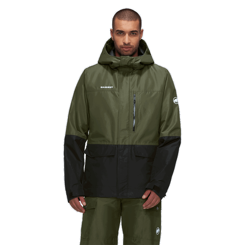 Bunda Mammut Fall Line HS Thermo Hooded Jacket Zelené | 1010-30910-40294