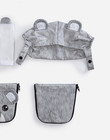 Ponožky Dolce & Gabbana Dolce & Gabbana Koala Baby Carrier Cover Set Biela | LCJA09G7QUDS9000, 1