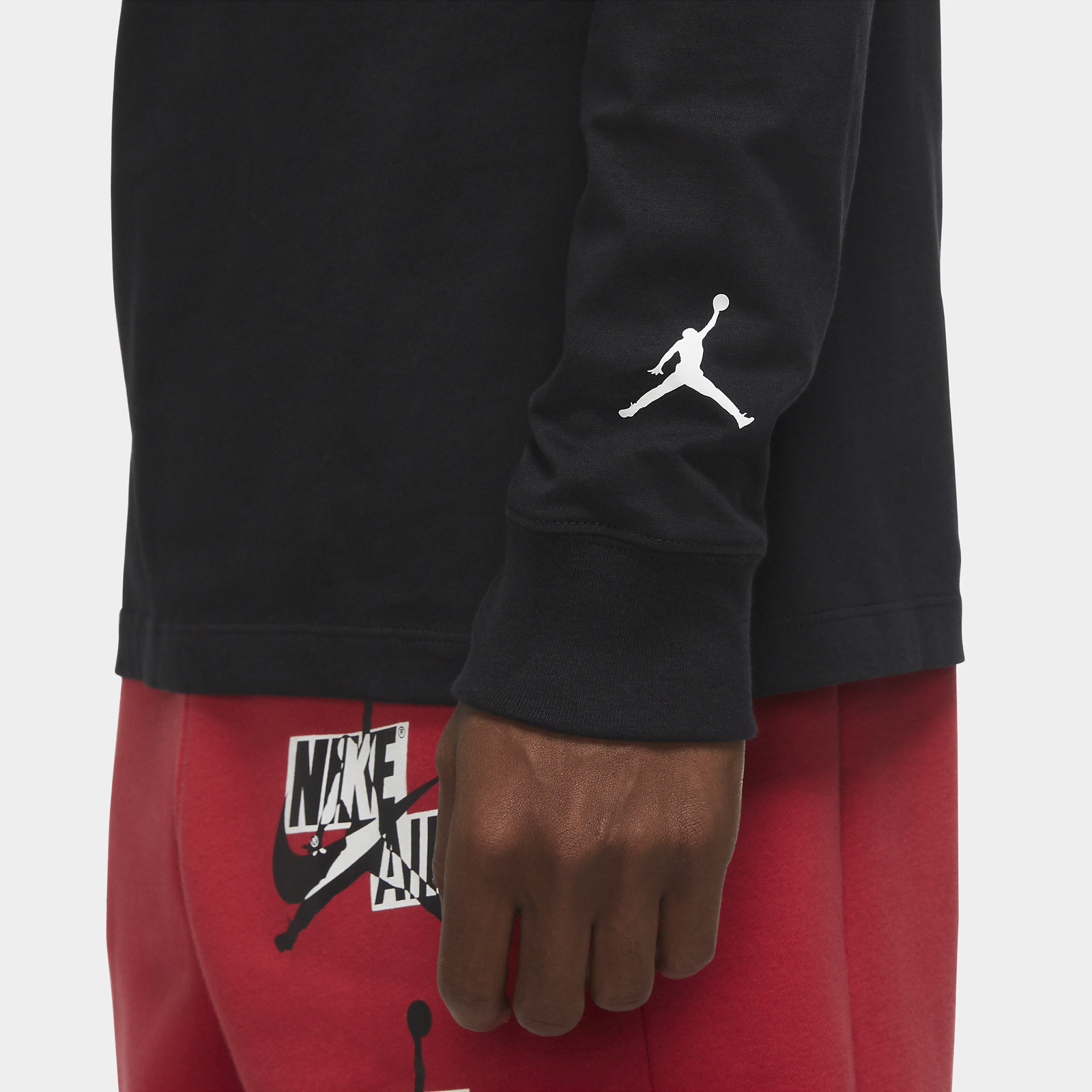 Jumpman Chimney Long Sleeve T-Shirt