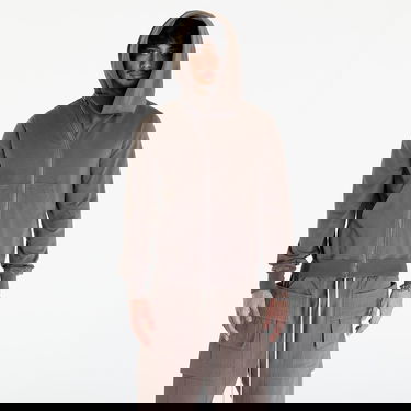 Mikina Rick Owens DRKSHDW Mountain Hoodie Dust Hnedá | DU01D1286 RIG 34, 0