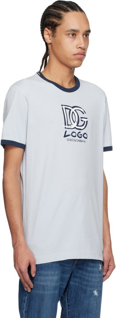 Tričko Dolce & Gabbana Dolce & Gabbana DG Logo T-Shirt Modrá | G8PV1TG7O4X, 1