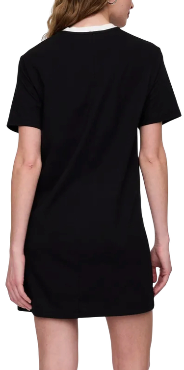 Šaty GAP T-Shirt Dress Logo Americana Čierna | 727440-05, 2