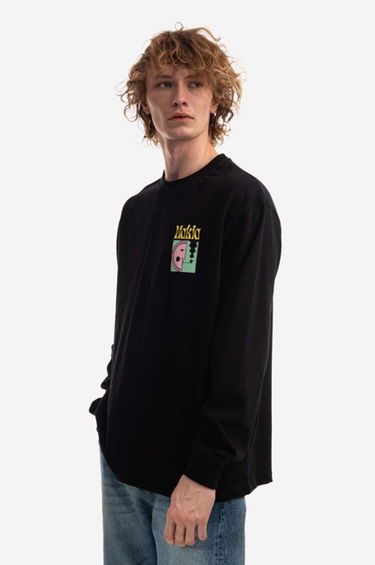 Tričko Makia Long Sleeve T-Shirt Čierna | M40108, 0