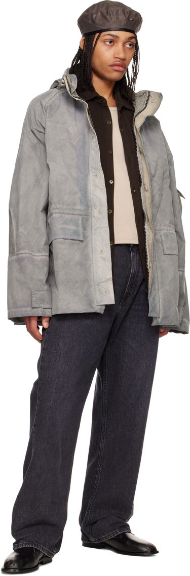 Parka OUR LEGACY Our Legacy Horizon Waxed Cotton Jacket Šedá | M2251HCO, 3