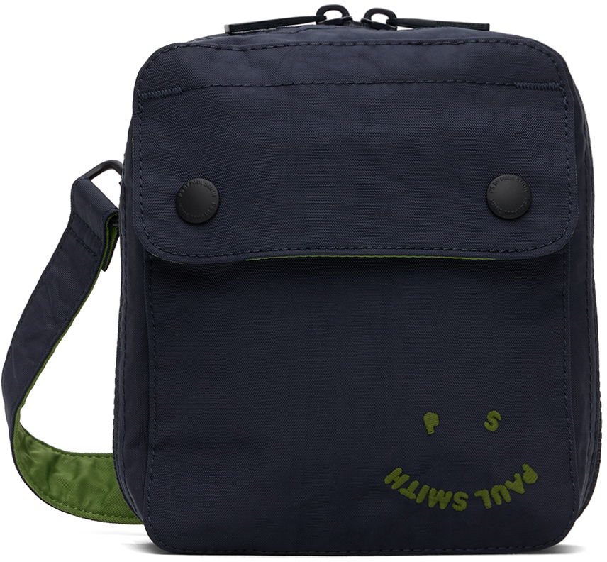 Taška cez rameno Paul Smith PS Paul Smith Nylon Crossbody Bag Navy | M2A-7617-MFACE-49-0, 0