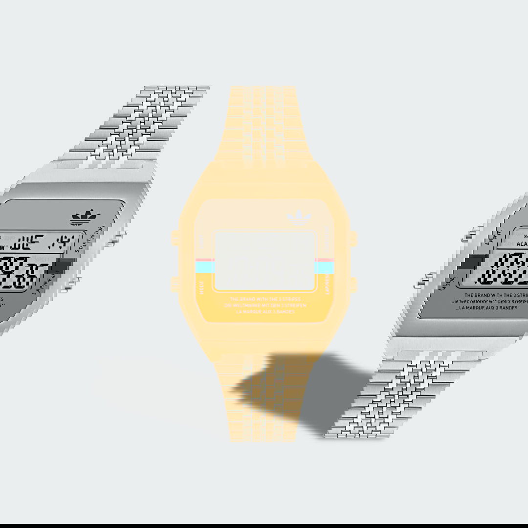 Hodinky adidas Originals Digital Two Watch Béžová | IR2532, 0