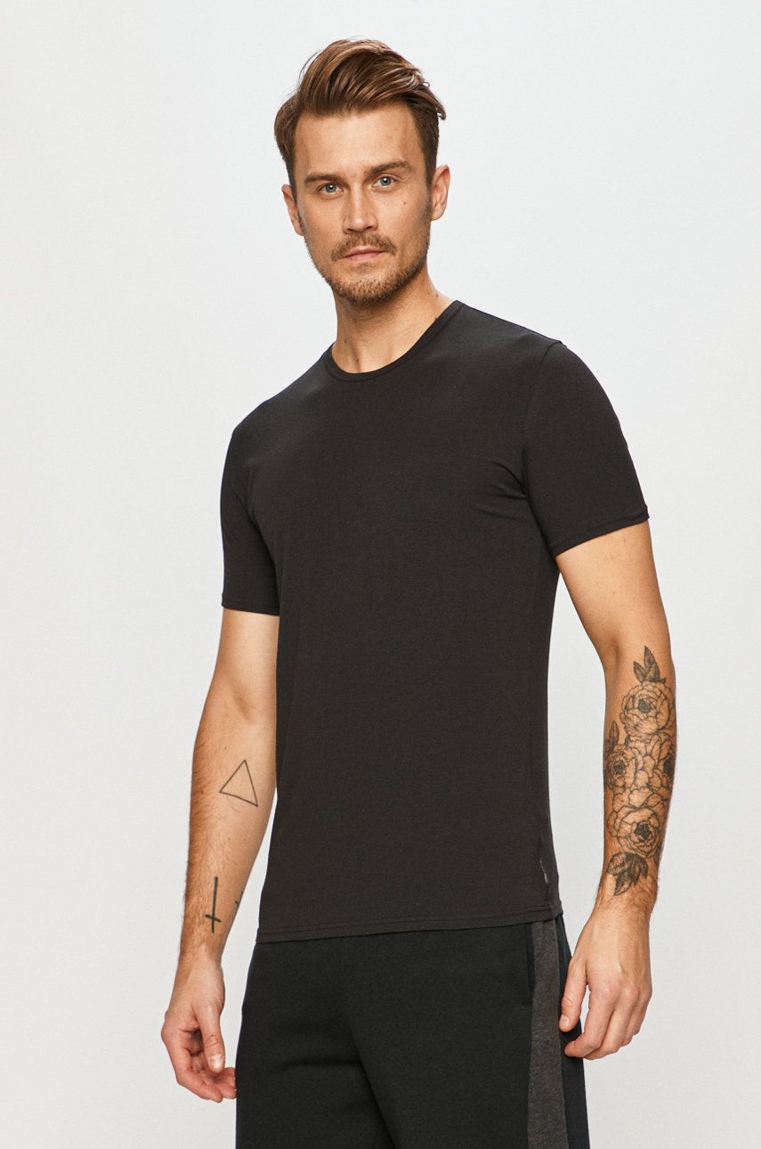 Tričko CALVIN KLEIN Two-Pack T-shirt Čierna | 000NB1088A, 0
