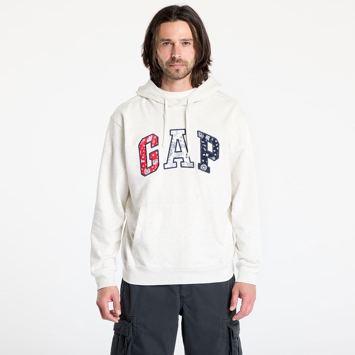 Mikina GAP GAP Americana Hoodie Biela | 767818-00, 0