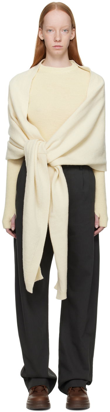 Šál LEMAIRE Wrap Scarf Žltá | KN669 LK107