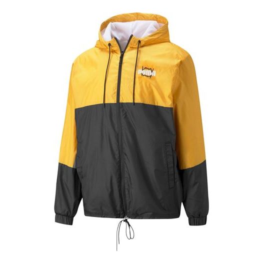 Vetrovka Puma MVP Windbreaker Drawstring Hooded Woven Jacket Žltá | 532208-02, 0