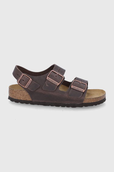 Tenisky a topánky Birkenstock Milano Leather Hnedá | 34873, 0