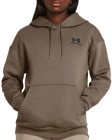 Mikina Under Armour Essential Fleece Hooded Sweatshirt Hnedá | 1373033-200, 0