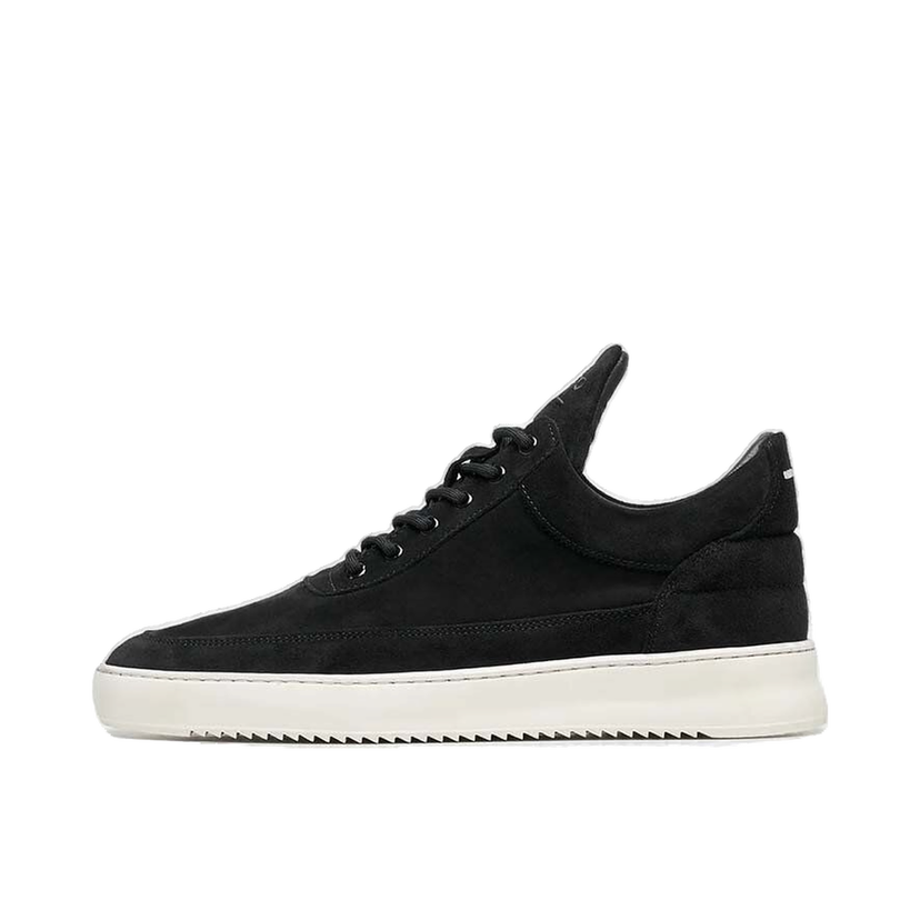 Tenisky a topánky Filling Pieces Low Top Suede Organic Čierna | 10122791861