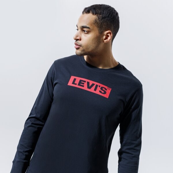 Mikina Levi's Relaxed Ls Graphic Tee Čierna | 16139-0042, 0