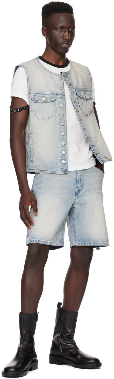 Tričko Courrèges White T-Shirt with Buckle Biela | 124JTS115JS0070, 3