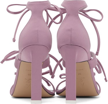 Doplnky The Attico Attico Aria Lace-Up Heeled Sandals Fialová | 227WS518 V015, 1