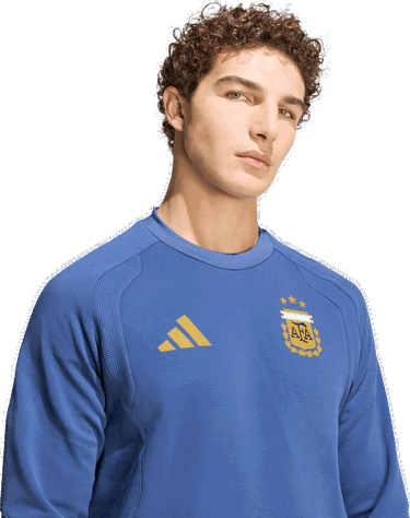 Mikina adidas Originals Argentina Tiro Travel Sweatshirt Modrá | jz6315, 3