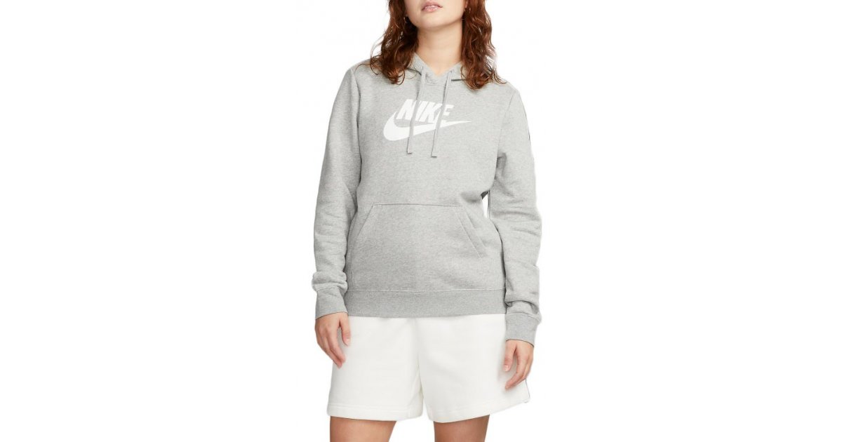 Mikina Nike Hoodie Sportswear Club Šedá | dq5775-063, 1