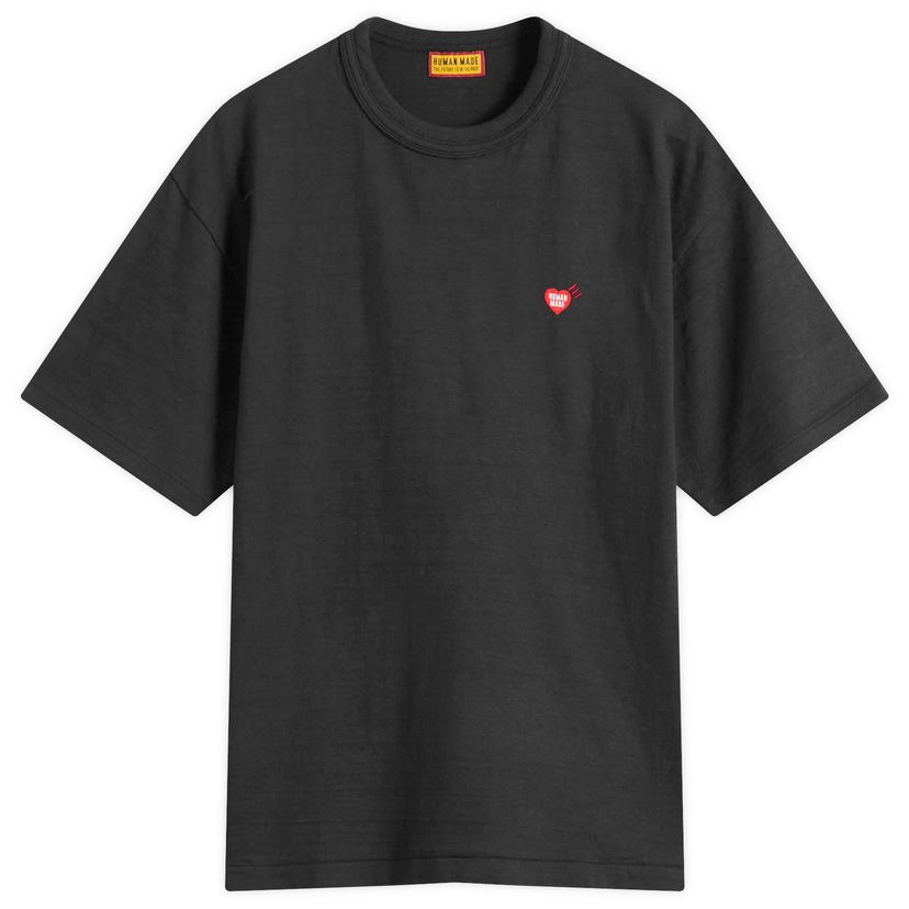 Tričko Human Made Small Heart T-Shirt, Size Large Čierna | HM30TE005-BLK
