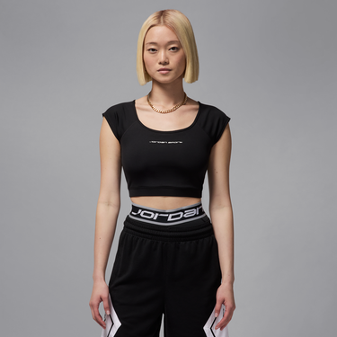 Crop Top Jordan Jordan Sport Knit Crop Top Čierna | HJ0070-010, 0