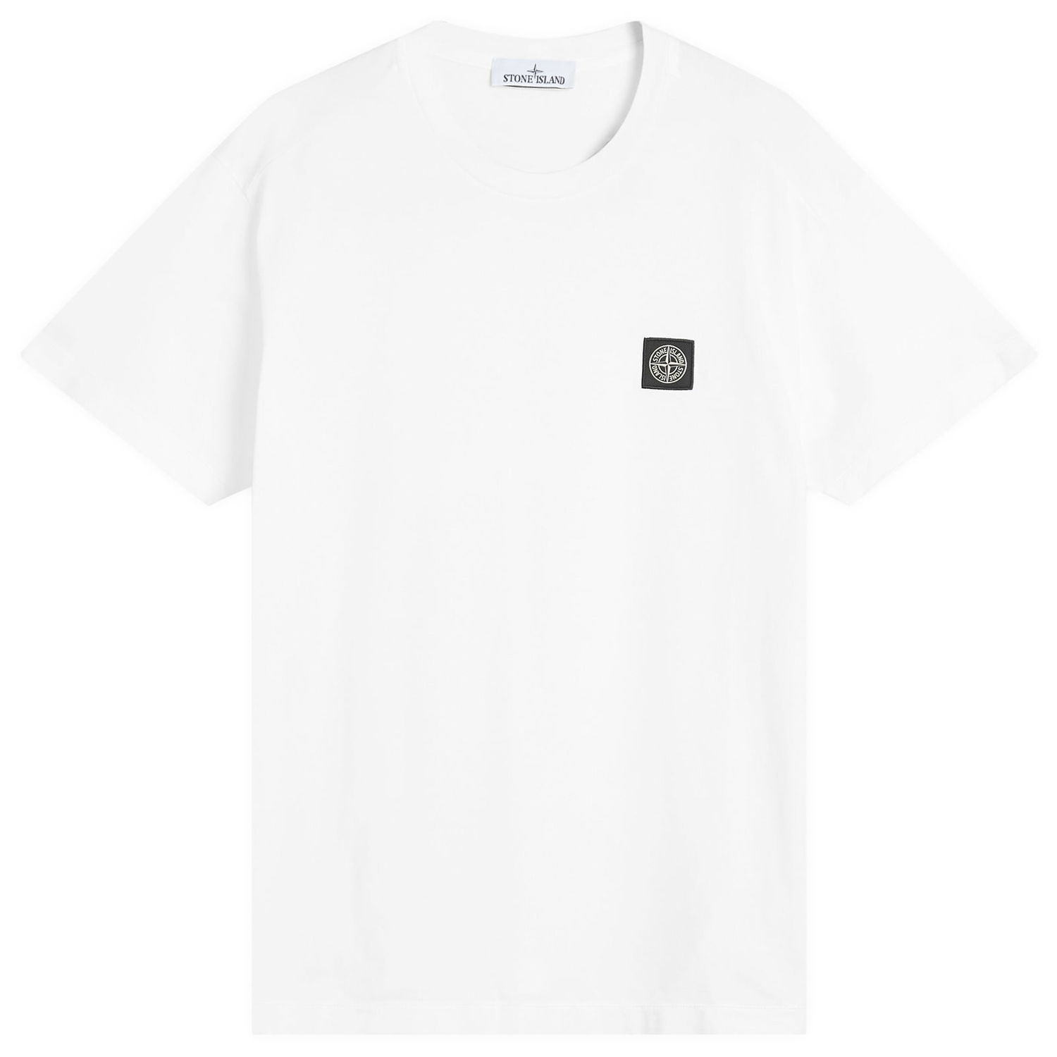Tričko Stone Island Patch Logo T-Shirt, Size Large Biela | K2S152100027-V0001, 0