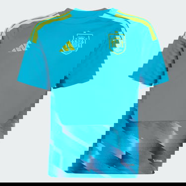 Dres adidas Performance Spain Home Kids Goalkeeper T-Shirt Tyrkysová | KB8372, 0