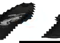 Represent Only The Strong Survive Shark T-Shirt Vintage Black